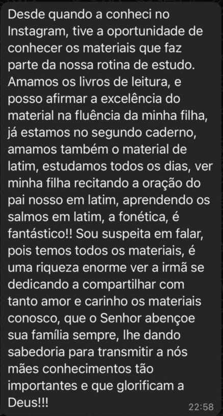Depoimento de Mary sobre os materiais Casa Maceno